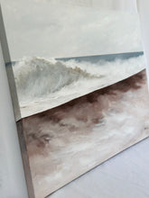 Load image into Gallery viewer, Crushing Tides - Original 40&quot; x 30&quot; acrylic on canvas (free shipping included)