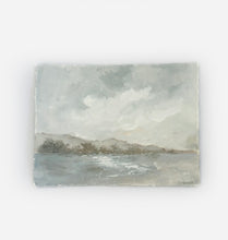 Load image into Gallery viewer, Soft Seas - Original 8&quot; x 6&quot; on handmade deckled edge paper (free shipping included)