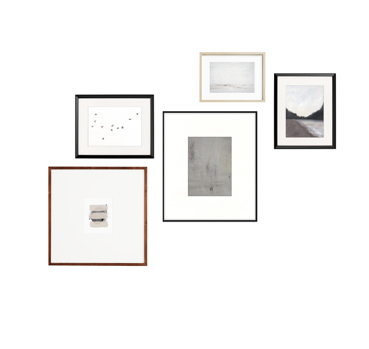 Set 11 Gallery Wall for Stairs, Gallery Wall Ideas, Gallery Wall