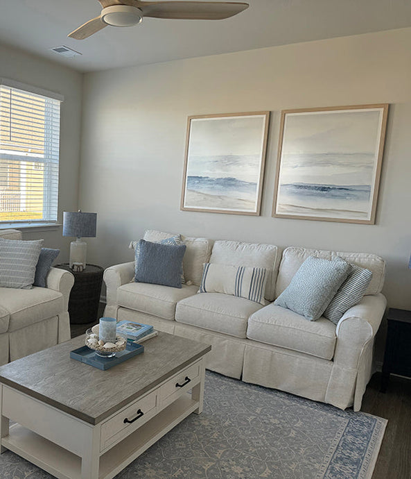 Coastal Living Room Art Ideas, Beach Art Print Inspiration