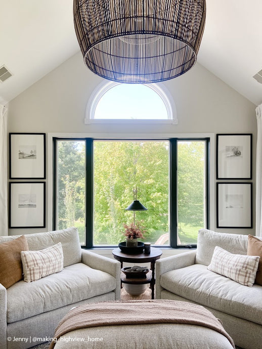Black & White Art Set of 4 - Sitting Room Inspiration