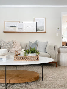 Neutral Art Ledge - Framed Art Set