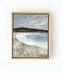 Walk Along - Original 8" x 10" acrylic on canvas (free shipping included)