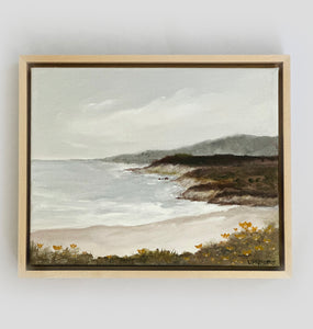 Coastal Views III - Original 10" x 8" acrylic on canvas (free shipping included)