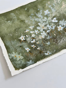 Forever Young - Original 8" x 6" on handmade deckled edge paper (free shipping included)