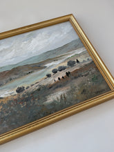 Load image into Gallery viewer, Life In Tuscany - Original 14" x 11" framed acrylic on canvas panel