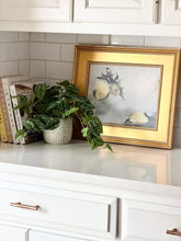 Load image into Gallery viewer, Lemon IV Gold Framed Kitchen Art - 19" x 16"