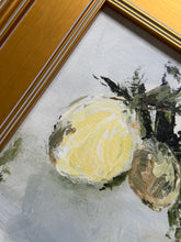 Load image into Gallery viewer, Lemon IV Gold Framed Kitchen Art - 19" x 16"