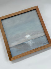 Load image into Gallery viewer, Quiet Horizon - Original 8" x 8" framed acrylic on canvas panel