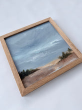 Load image into Gallery viewer, Sky's Surrender - Original 8" x 8" framed acrylic on canvas panel (free shipping included)