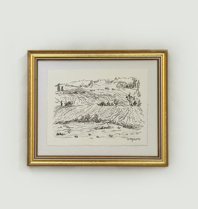 Italian Hills Sketch I - Original 8