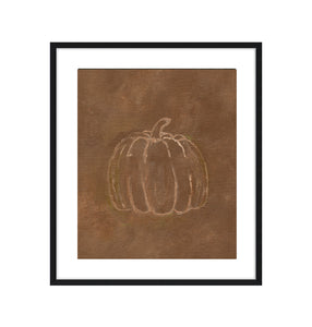 Pumpkin - Fall & Halloween Print - FREE Digital Download