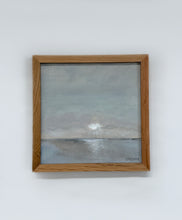 Load image into Gallery viewer, Quiet Horizon - Original 8" x 8" framed acrylic on canvas panel