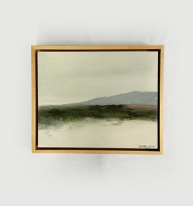 Silent Land - Original 10" x 8" acrylic on birch panel (free shipping included)