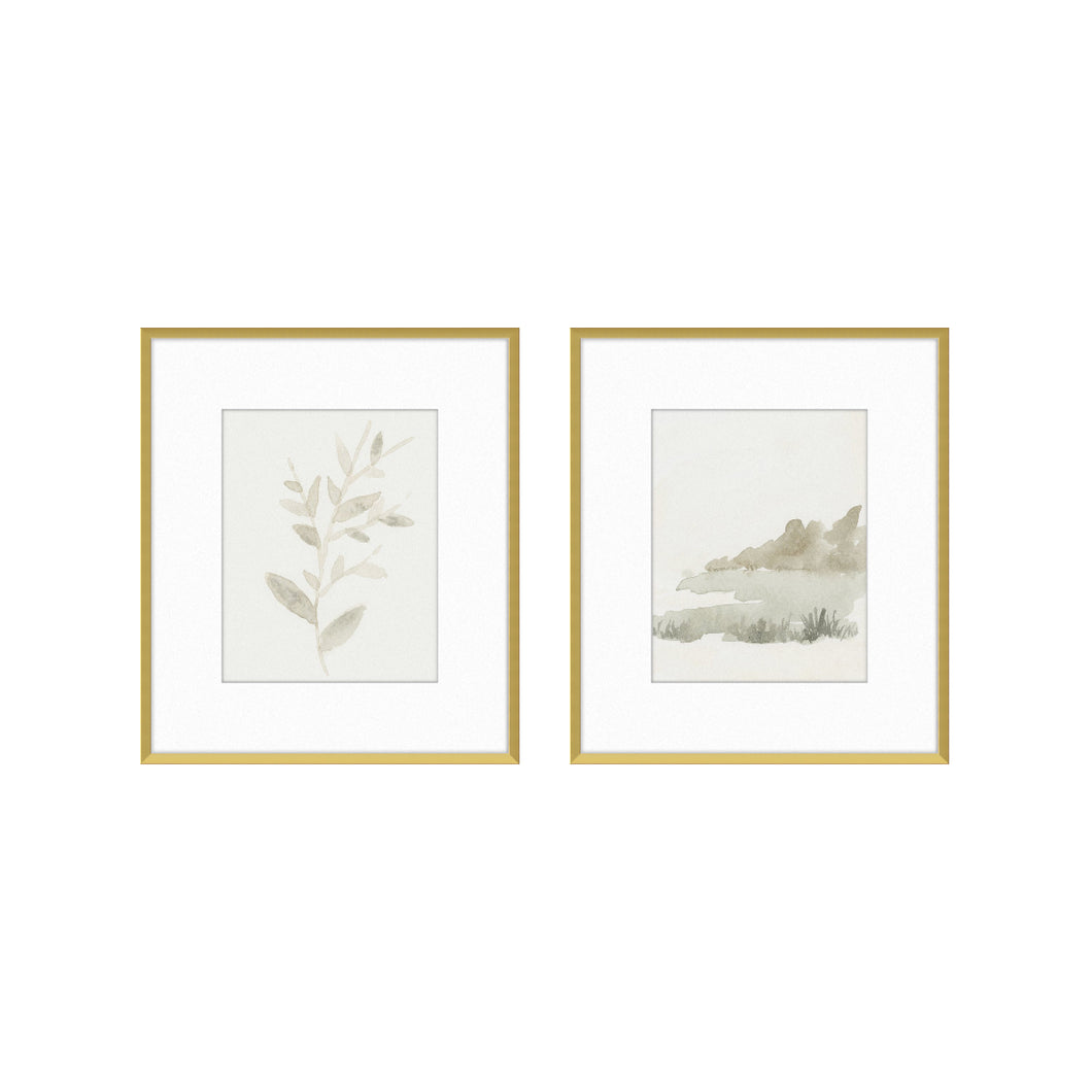 Soft Studies No. 1 & 4 Framed Art - 8