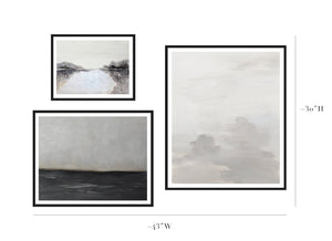 Framed Artwork - Set of 3 Gallery Wall