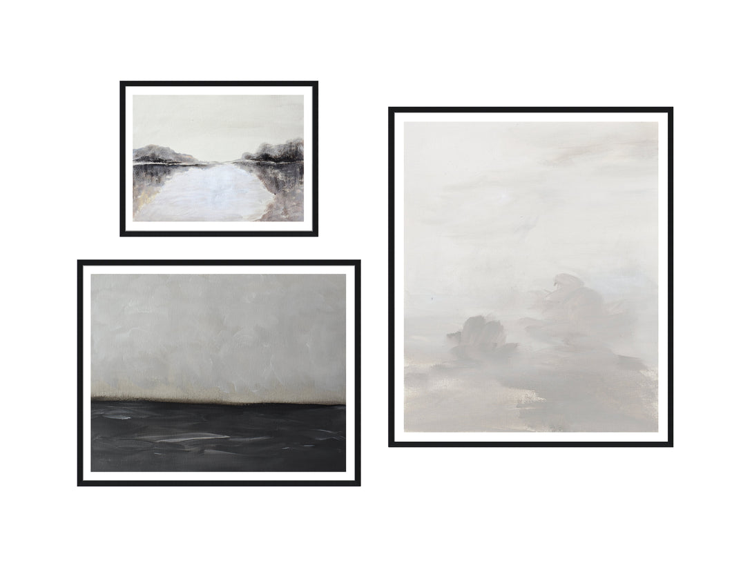 Framed Artwork - Set of 3 Gallery Wall