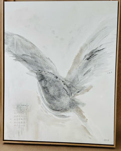 Wings - Original 24" x 30" acrylic on canvas (free shipping included)