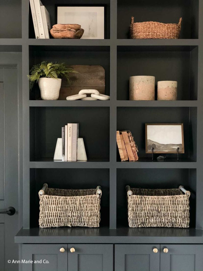 Vintage built in shop cabinets
