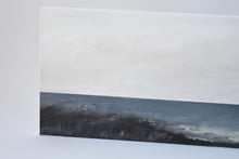 Load image into Gallery viewer, Deep Blue Seas - Original 40&quot; x 16&quot; acrylic on canvas (free shipping included)