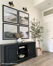 Load image into Gallery viewer, Set of 4 Gallery Wall Framed - 26&quot; x 26&quot; prints + black wood frames