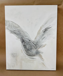 Wings - Original 24" x 30" acrylic on canvas (free shipping included)
