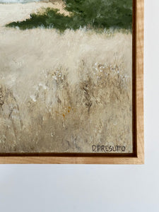 Wheat Fields - Original 10" x 8" acrylic on birch panel (free shipping included)