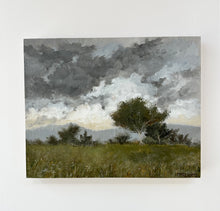 Load image into Gallery viewer, Wyoming Skyline - Original 10&quot; x 8&quot; acrylic on birch panel (free shipping included)