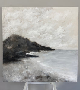 Serenity At Sea - Original 36" x 36" acrylic on canvas (free shipping included)